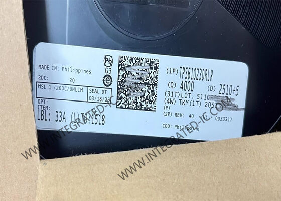 Chip de circuito integrado TPS61023DRLR 3.7A Conversor de impulso con voltaje de entrada ultra bajo de 0,5 V y operación síncrona