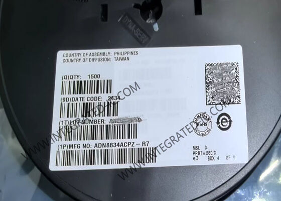 Chip de circuito integrado ADN8834ACPZ Controlador de enfriador termoeléctrico de 1,5 A para control de temperatura de precisión