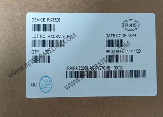 Procesador de inteligencia artificial RK3326 Chip Cuad-Core ARM Cortex-A35 Procesador de aplicaciones con codificación de vídeo 1080P y GPU Mali-G31MP2