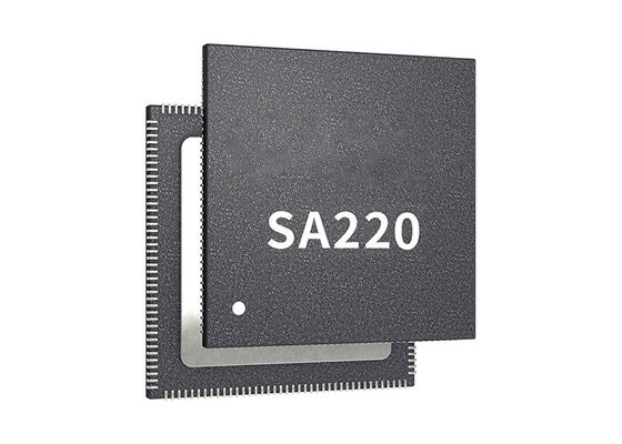 Chip de procesador de IA SA220 con 0.5 TOPS NPU y 5MP@30fps ISP en paquete QFN-88 para grabación automotriz inteligente