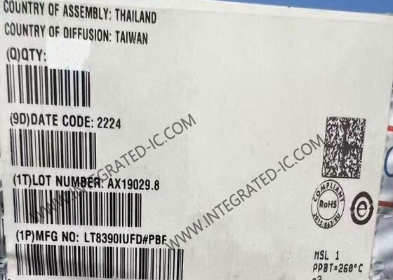 LT8390IUFD 60V 4 Switch Buck Boost Controller IC Chip en el paquete QFN28