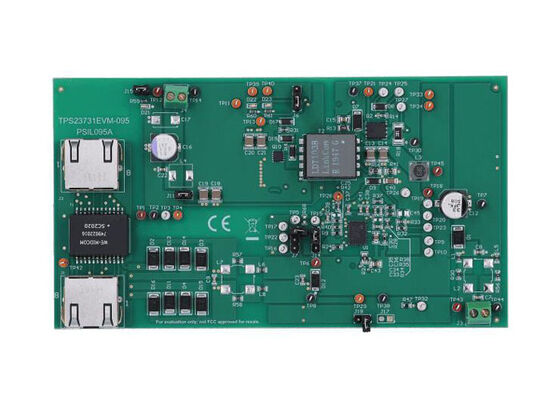 TPS23731EVM-095 Soluciones incrustadas TPS23731 Módulo de evaluación de dispositivos con potencia PoE