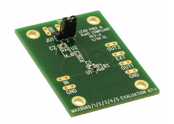 MAX9061EVKIT Placa de evaluación de comparador lineal único de 0,9 V a 5,5 V para soluciones integradas