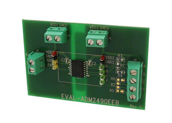 EVAL-ADM2490EEBZ Soluciones Integradas ADM2490E iCoupler Tarjeta de Evaluación del Transceptor RS-485 Aislado