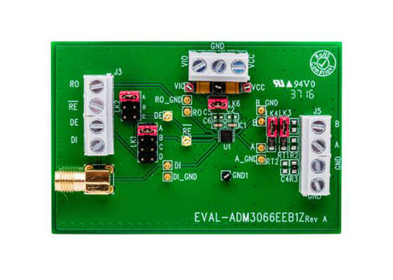 EVAL-ADM3066EEB1Z Placa de evaluación de transceptores RS-485 ADM3066E para soluciones integradas