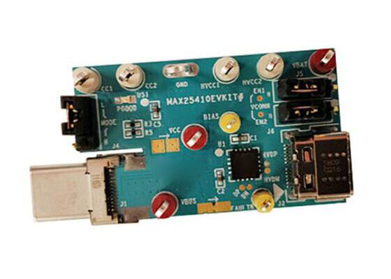 MAX25410EVKIT Soluciones Integradas MAX25410 Placa de Evaluación del Protector de Puerto USB-PD Automotriz