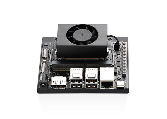 Kit de desarrollo Jetson Orin Nano con chip procesador de IA, 67 TOPS de rendimiento de IA, 8 GB de memoria LPDDR5 para aplicaciones de IA generativa en el borde