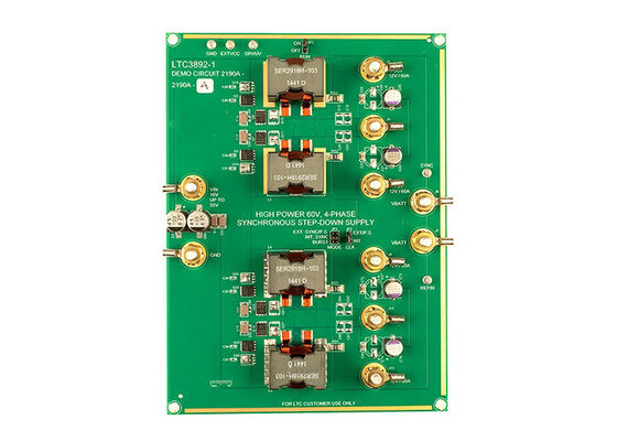 DC2190A-A Soluciones embebidas Panel de evaluación del controlador DC/DC sincrónico de doble fase