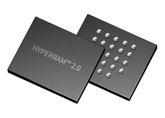 Chip de IC de memoria CYEL18V2563-200BKXE 256MBit RAM pseudostática con interfaz de 200 MHz para aplicaciones automotrices