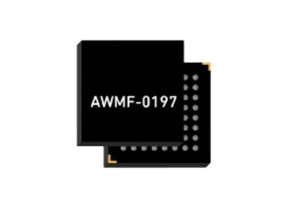 Modulo de comunicación inalámbrica AWMF-0197 de 17,7 GHz a 21,2 GHz de banda K Cuad 4x2 Rx IC con funcionamiento de 1,2 V