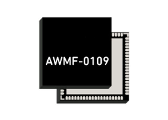 Modulo de comunicación inalámbrica AWMF-0109 Formante de haz Tx de silicio cuádruple integrado en banda Ka con operación de 27,5 a 30 GHz y suministro de 1,8 V en paquete QFN-48