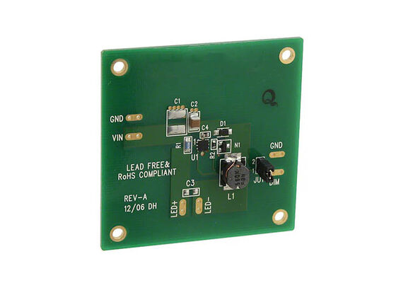 MAX16820EVKIT Soluciones incrustadas 2MHz Panel de evaluación de controladores LED de alto brillo