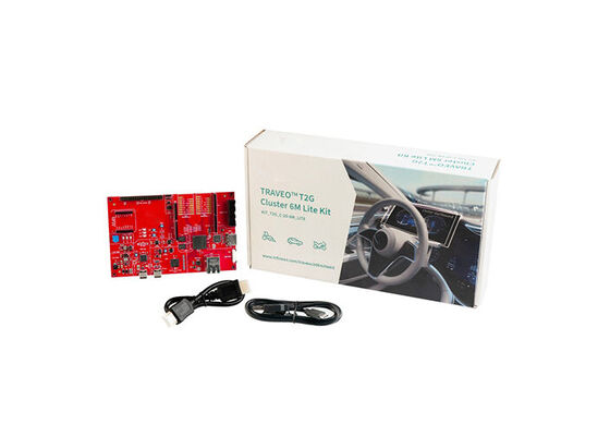 Placa de evaluación MCU ARM Cortex-M0+ de 32 bits TRAVEO™ para soluciones integradas KIT-T2G-C-2D-6M-LITE