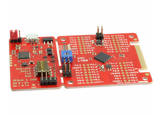 KIT-XMC14-BOOT-001 Soluciones Embebidas XMC1000 ARM Cortex-M0 MCU Placa de Evaluación Embebida de 32 bits