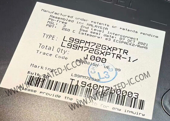L99PM72GXPTR IC de gestión de energía de grado automotriz con voltaje de suministro de 6V ~ 18V en paquete PowerSSO-36