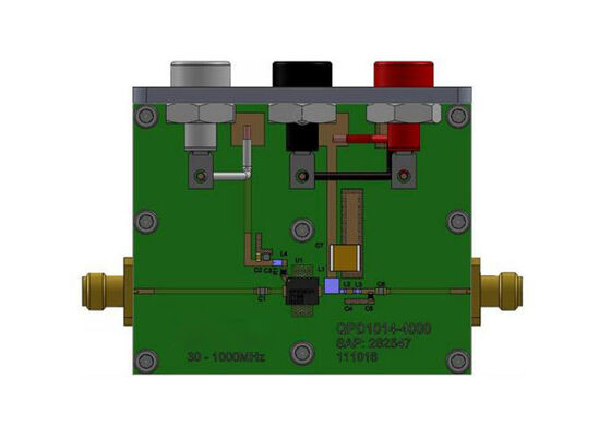 QPD1014AEVB Soluciones incrustadas QPD1014A GaN Input Matched Transistor Evaluation Board