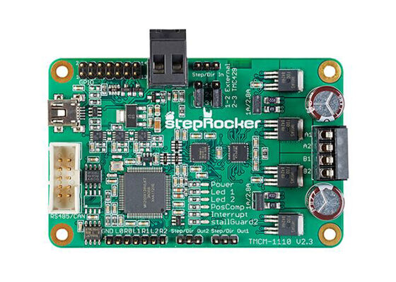TMCM-1110-STEPROCKER Soluciones integradas 2.8A Junta de evaluación del controlador del motor paso a paso/módulo del conductor