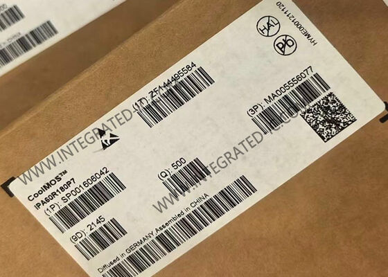 IPA60R180P7 MOSFET de potencia CoolMOSTM con voltaje de descarga de fuente de 600V, corriente de descarga continua de 18A y resistencia a la fuente de descarga de 145mOhms