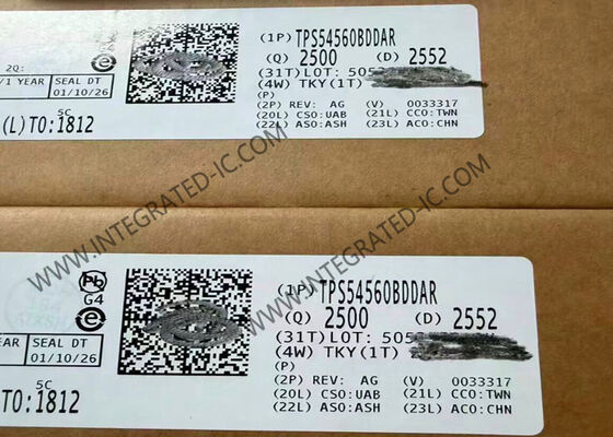 TPS54560BDDAR Chip de circuito integrado 4.5V a 60V 5A Convertidor de CC-DC paso a paso con modo EcoTM