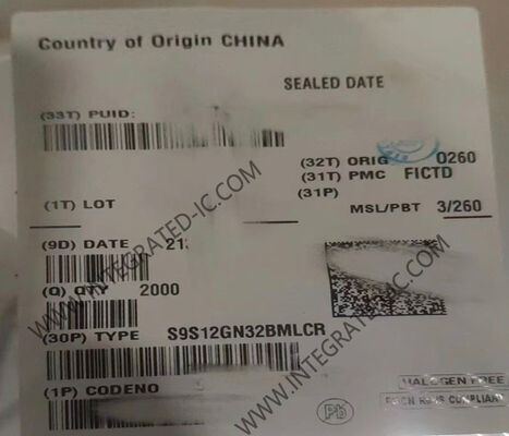 S9S12GN32BMLCR Microcontrolador MCU 25MHz de 16 bits HCS12 Microcontrolador IC LQFP-32