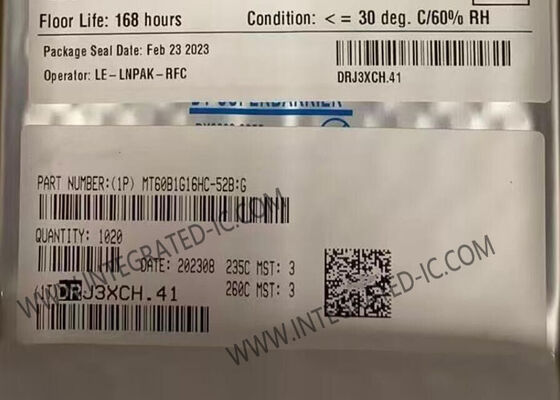 MT60B1G16HC-52B:G Memory IC Chip 16Gbit DDR5 SDRAM Memory Chip FBGA-102