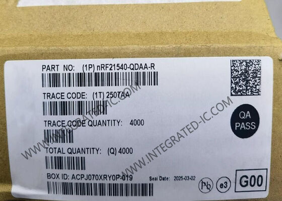 Módulo de Comunicación Inalámbrica NRF21540-QDAA-R, Frontend RF de 2.5GHz, 16-QFN