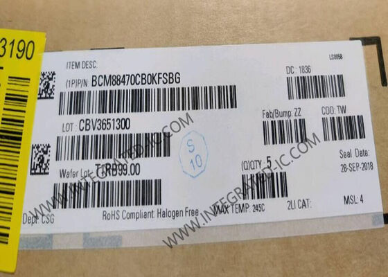 BCM88470CB0KFSBG Ethernet IC de alto rendimiento de 300 Gbps Conmutador Ethernet Qumran-AX