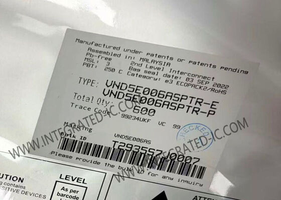 Chip de Circuito Integrado VND5E006ASPTR 70A VIPower™ Controlador de Canal Doble de Lado Alto IC