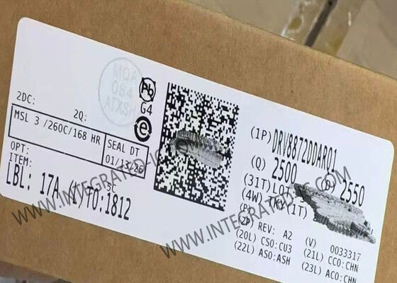 DRV8872DDARQ1 Circuito Integrado Chip Automotriz 50V 3.6A Controlador de Motor H-bridge Con Reporte de Fallas y Regulación de Corriente