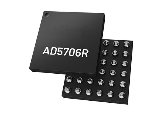 AD5706RBCBZ Chip de circuito integrado de salida de corriente de 16 bits de 4 canales con referencia en el chip y SPI