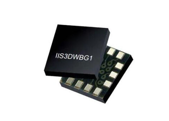 IIS3DWBG1 Sensor IC Ultrawide Bandwidth Low-Noise 3-Axis Digital Vibration Sensor IC