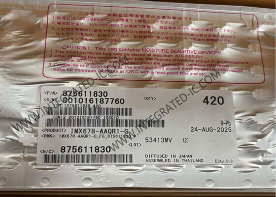Sensor IC IMX678-AAQR1-G Diagonal 8.86mm CMOS Sensor de Imagen de Estado Sólido Con Píxel Cuadrado Para Cámaras a Color