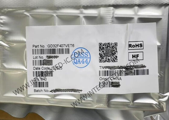 GD32F407VET6 Microcontrolador 168MHz Arm Cortex-M4 MCU con flash de 512KB y 82 E / S
