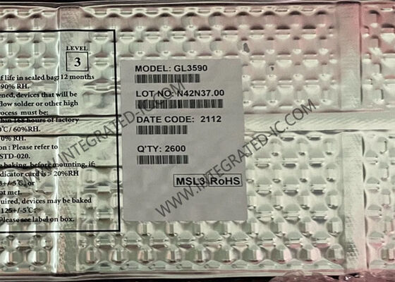 GL3590 USB 3.2 Gen2 Hub Controller Chip de circuito integrado con carga rápida en paquete QFN-76