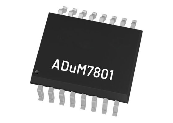 El chip 25MHz del circuito integrado ADUM7801BRWZ aisló ADC con salida de corriente de bits modulada Sigma-Delta