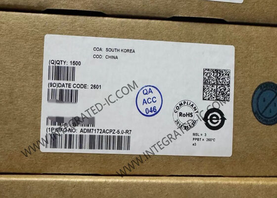 ADM7172ACPZ-5.0 2A Regulador lineal de baja caída con PSRR alto y regulador de voltaje LDO de salida fija de 5 V