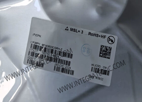 MPM3833CGRH Modulo de potencia de convertidor sincrónico de corriente de salida de voltaje de entrada 3A con inductor integrado