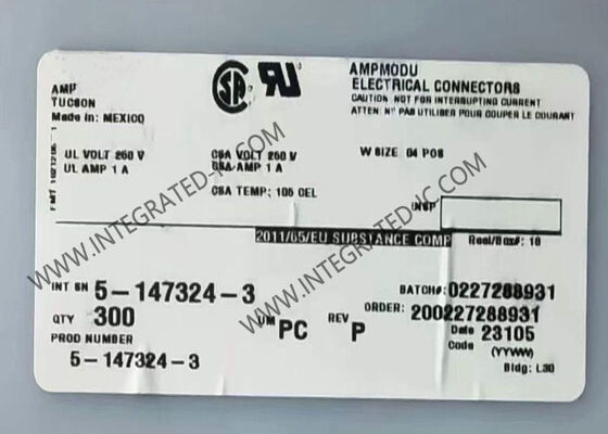 4 Posición de ángulo recto en el encabezado de montaje del PCB y conector del receptáculo con corriente nominal de 3A