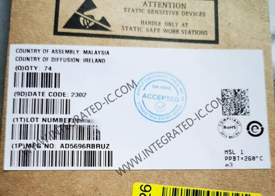 AD5696RBRUZ 16 bits Cuádruples canales Convertidor digital a analógico nanoDAC+ con bajo consumo de energía