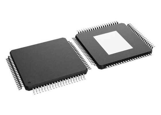 Chip de circuito integrado ADS58C48IPFPR, convertidor analógico de 11 bits de cuatro canales a digital, HTQFP-80