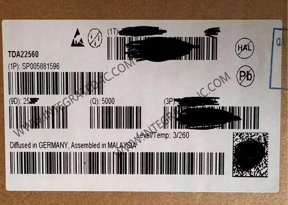 Chip de circuito integrado TDA22560 con corriente de salida de 60A OptiMOSTM 6 Smart Power Stage en paquete PG-UFLGA-34