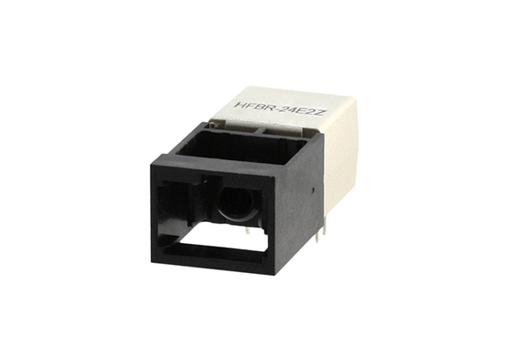 Receptor óptico HFBR-24E2Z con velocidad de datos de 5 MBd para aplicaciones industriales y amplio rango de temperatura de funcionamiento
