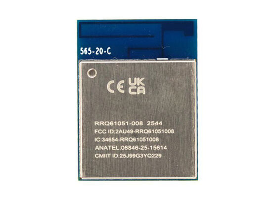 Módulo de comunicación inalámbrica RRQ61051-008 Módulo combinado Wi-Fi 6 y BT LE de potencia ultrabaja de 160 MHz