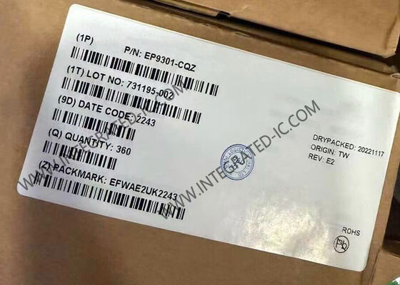 Chip de circuito integrado EP9301-CQZ con procesador de sistema en chip ARM920T de 166 MHz en paquete LQFP-208
