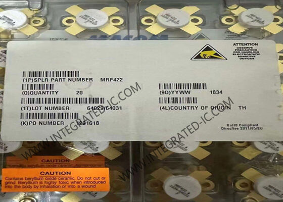 MRF422 150W 35V Transistor de potencia RF bipolar NPN Silicio para amplificador lineal de 30 MHz