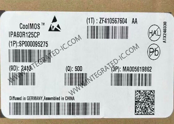 IPA60R125CP 650V CoolMOS TM Transistor MOSFET de potencia de canal N con corriente de drenaje continua de 25A