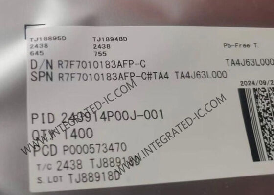R7F7010183AFP MCU de microcontrolador de uso general de 32 bits con cámara AHL RH850/F1L