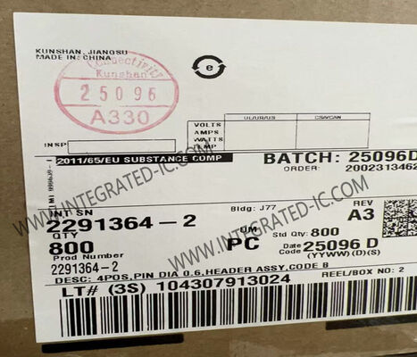 2291364-2 Conector Automotriz 800V 4POS con Contactos Chapados en Oro para Transmisión de Señal