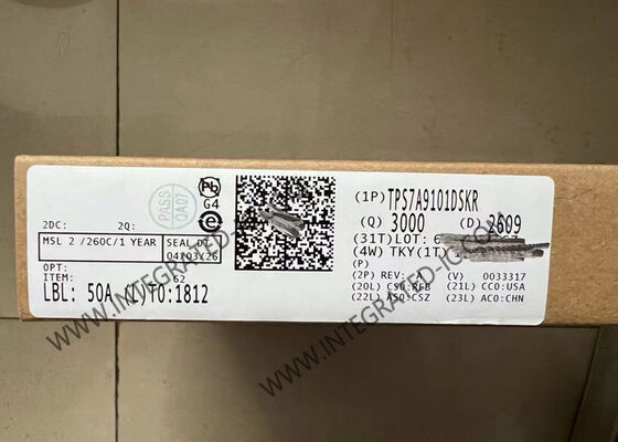 Regulador de voltaje de poco ruido de la Alto-exactitud LDO del microprocesador TPS7A9101DSKR del circuito integrado