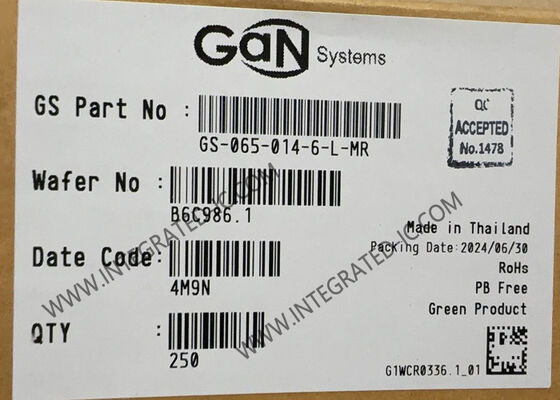 GS-065-014-6-L-MR Chip de circuito integrado 700V 15.2A Transistor GaN para controladores de iluminación LED